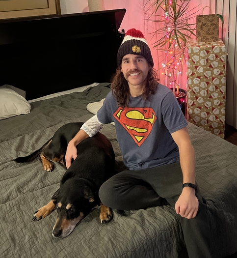 Andrew Flack of Oceanside, who is battling terminal cancer, is also helping fight a federal lawsuit that seeks to overturn California's medical aid-in-dying law. (Photo courtesy of the Flack family)