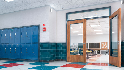 Instead of arming teachers, young labor leaders in Minnesota say fostering a more welcoming environments in schools with adequate support staff can help with creating safe buildings and campuses. (Adobe Stock)