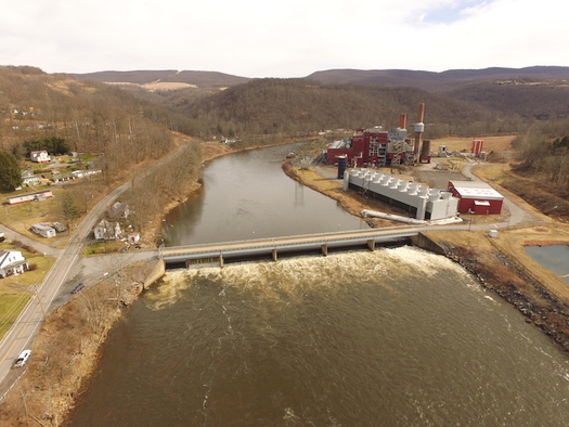 The Albright Dam is the last dam in West Virginia on the Cheat River, and environmental groups say it has long been an impediment to fish migration. (Joey Kimmet/Friends of the Cheat)