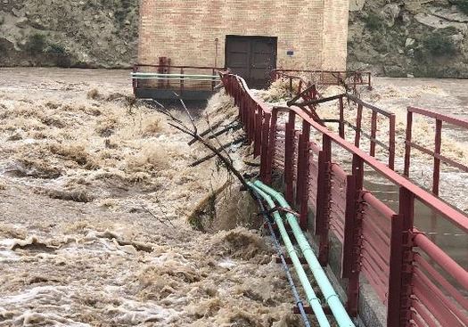 Floodwaters this week struck as far north as Billings, which is Montana's largest city. (City of Billings)