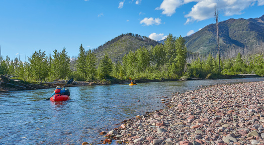 If passed by Congress, Recovering America's Wildlife Act funding would be used to restore ecosystems like the Flathead River. (Outside by Nature/Adobe Stock)