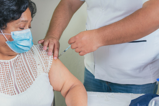 More than 67% of seniors get flu shots, according to the America's Health Rankings report, compared with about 60% in 2011. (Alfredo Hernández/Adobe Stock)