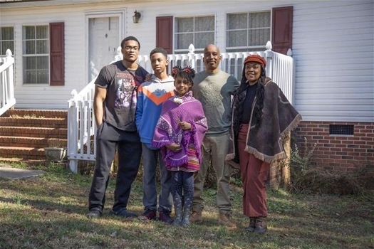 In 2020, 2.6 million more U.S. households became homeowners compared with 2019, according to the National Association of Realtors. (Pipkin Family/Self Help Credit Union)