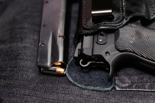 The advocacy group Everytown for Gun Safety ranks Indiana 25th in the nation in terms of the strength of its gun-control policies. (Adobe Stock) 