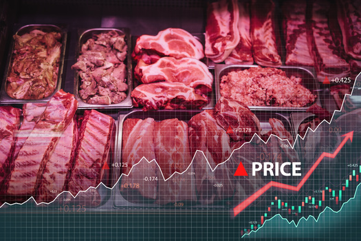 The price of meat has gone up 12.3% in the last year. (Fxquadro/Adobe Stock)