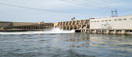 The Ice Harbor dam in southeastern Washington is among those that could be breached to help Northwest salmon. (davidrh/Adobe Stock)