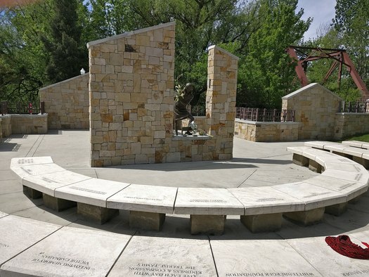 The only memorial to Anne Frank is located in Boise. (Kencf0618/Wikimedia Commons)