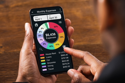 Apps can help people understand how certain purchases will affect their overall budget. (Andrey Popov/Adobe Stock)