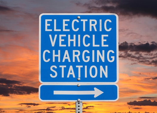 Under the Bipartisan Infrastructure Bill, a network of 500,000 electric-vehicle charging stations will be built over the next decade. (trekandphoto/Adobe Stock))