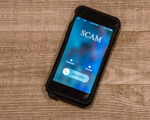 Americans received roughly 50 billion automated phone calls in 2021, and about 42% were placed by scammers, according to the National Consumer Law Center. (Adobe Stock)