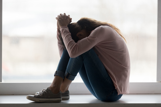 A new report finds 75% of LGBTQ+ high school students in California say they felt sad or hopeless every day for two or more weeks, compared with 41% for heterosexual students. (Fizkes/Adobestock)