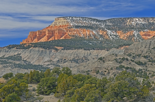 Grand Staircase Escalante National Monument was named for the multicolored layers of sedimentary rock that look like a stairway across southern Utah. (Dean Pennala/Adobe Stock)