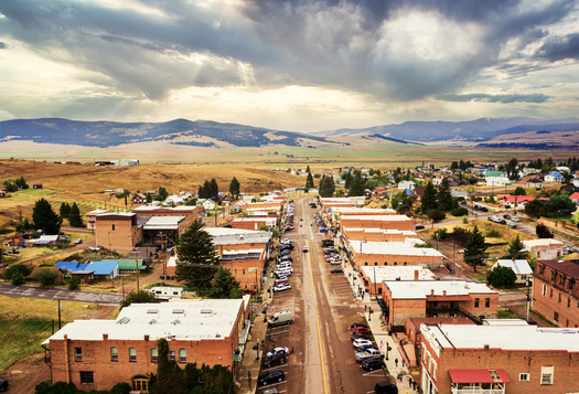 Philipsburg is a small town in western Montana with fewer than 1,000 people, according to the 2020 Census. (mandritoiu/Adobe Stock)