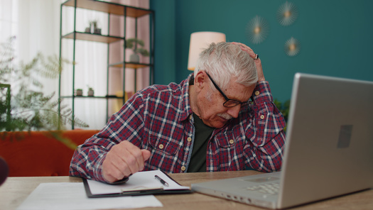 Experts say the gap between Social Security benefits and the cost of living leaves many older Americans struggling to pay the bills. (Andrii Iemelianenko/Adobe Stock)