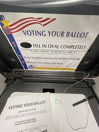 To be a poll worker, you have to be a citizen of the United States and a registered voter of the county in which you plan to work. (Trimmel Gomes)