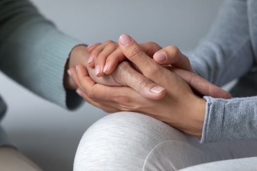 Suicide prevention professionals say if you are concerned that someone you know is considering suicide, talk with them about finding help. (fizkes/Adobe Stock)