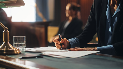According to a 2021 report, defendants in about half of all criminal cases in Pennsylvania had counsel provided by a public defender. (Adobe Stock)
