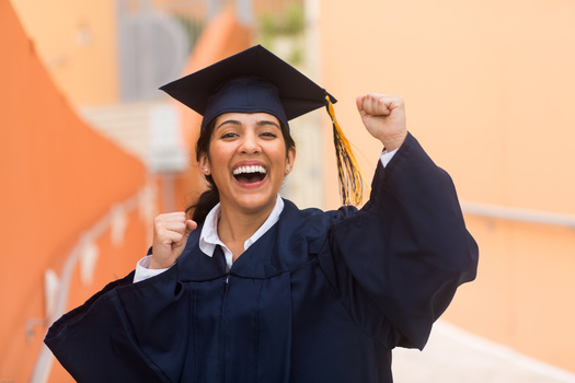 About 80% of Latino college students in California graduate in four years, compared to about 88% of white students, according to the California Dept. of Education. (Digitalskillet1/Adobe Stock)