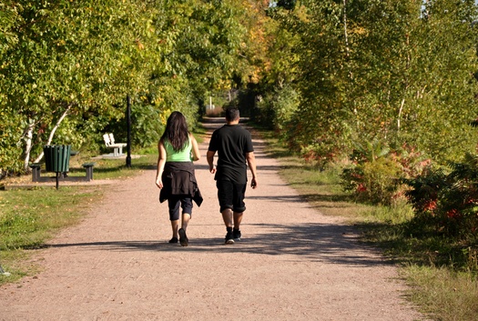 According to a 2021 study by the American Heart Association, people who take at least 7,000 steps a day have a 50% to 70% lower risk of dying than those who take fewer daily steps. (Adobe Stock)