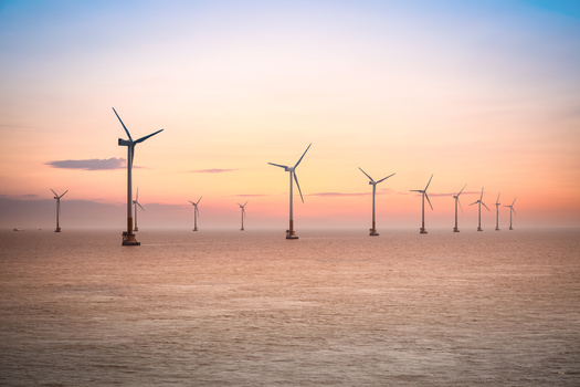 The state of Massachusetts is soliciting proposals for 5,600 megawatts of offshore wind energy by 2027, a vast increase from the 1,600 megawatt goal in the 2016 Act to Promote Energy Diversity.(Adobe Stock)