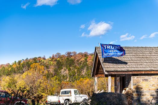 A new poll of rural voters in battleground states found people who 