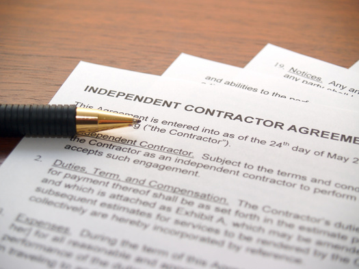 According to the Department of Labor, there is a specific test to determine the economic independence of an independent contractor. The factors are the opportunity for profit or loss depending on managerial skill, investments by the worker and the employer, degree of permanence of the work relationship, nature and degree of control, extent to which the work performed is an integral part of the employer's business, and skill and initiative. (Adobe Stock)
