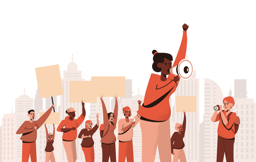 Of about 1,678 part-time faculty at The New School, more than 1,300 decided to strike. At issue are wage increases, assurances of no health-care cuts, and third-party protection from harassment and discrimination. (Adobe Stock) 