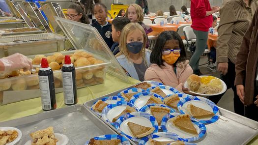 More than 200 children participated in the annual Kids Cafe Thanksgiving meal at nine of Utah Food Bank's cafe sites. (Utah Food Bank)
