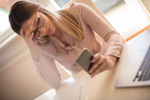 A bill poised to become federal law would require cell-phone companies to, among other things, separate a domestic violence survivor's phone line from their abuser's plan within two business days of receiving a request. (Adobe Stock)