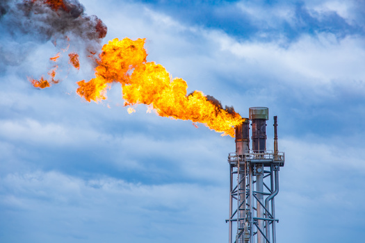 The U.S. oil and gas industry emits 16 million metric tons of methane annually, which has the same near-term climate impact as 350 coal-fired power plants. (Adobe Stock)