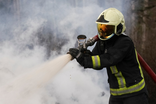 An estimated 64,875 firefighter injuries occurred in the line of duty in 2020, according to the National Fire Protection Association. (Adobe Stock)