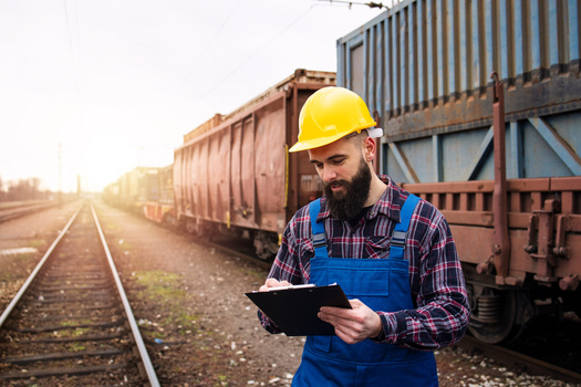 Union leaders representing the nation's railroad workers say it's nearly impossible for members to get time off, given the industry's staffing crunches. (Adobe Stock)