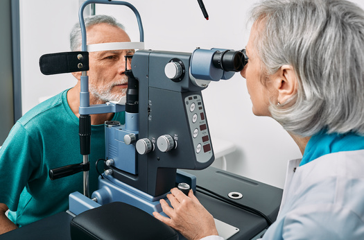 The eye pressure at which glaucoma develops is not consistent, some people with glaucoma have average range eye pressure. (Adobe Stock)