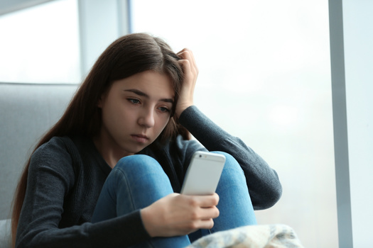 Children are feeling the effects of an increase in online harassment. (New Africa/Adobe Stock)