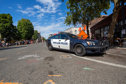 If approved, the gunshot-detecting technology to assist Portland police would be set up in five city neighborhoods. (MISHELLA/Adobe Stock)