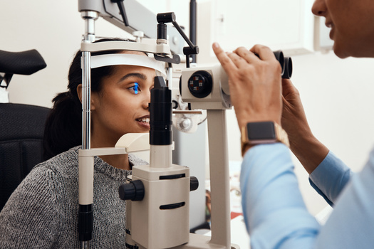 A known risk factor for glaucoma is elevated intraocular, or internal eye, pressure. (Nicholas Felix/peopleimages.com/Adobe Stock)