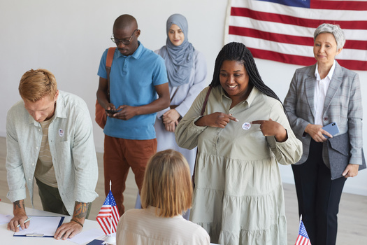 According to a VoteCast survey for the Associated Press, 44% of 94,000 voters said the future of democracy was their primary consideration in the last election. (Adobe Stock)
