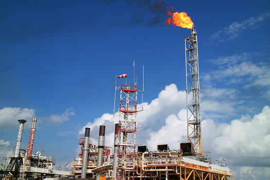 The U.S. oil and gas industry emits 16 million metric tons of methane annually, which has the same near-term climate impact as 350 coal-fired power plants, according to the Environmental Defense Fund. (Adobe Stock)