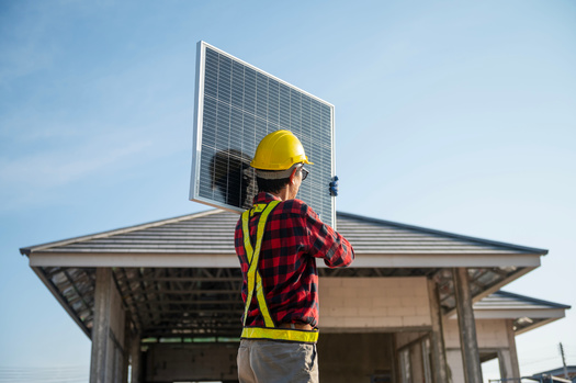 A Twin Cities project hopes to develop a model to spur the adoption of solar installations along business corridors in underserved communities. (Adobe Stock)