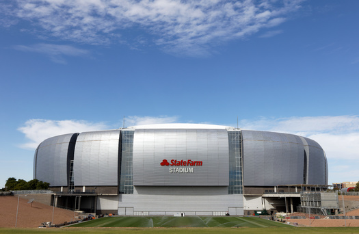 Super Bowl LVII will be held at State Farm Stadium in Glendale on Feb. 12. (Katherine Welles/Adobe Stock)