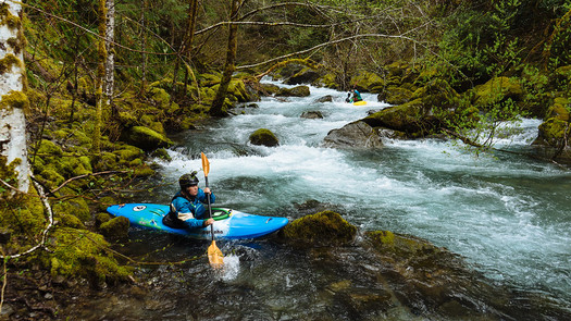 The North Fork of the Smith River in Oregon was not included in 1990 protections for the river, which runs through California. (Zachary Collier/Northwest Rafting Co.)