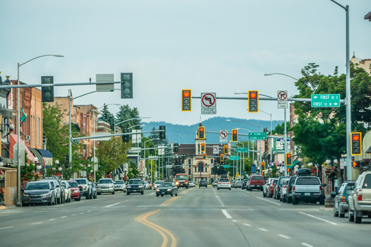 A $25 million grant from the U.S. Department of Transportation will help improve pedestrian and road safety in Kalispell, Mont. (digidreamgrafix/Adobe Stock)