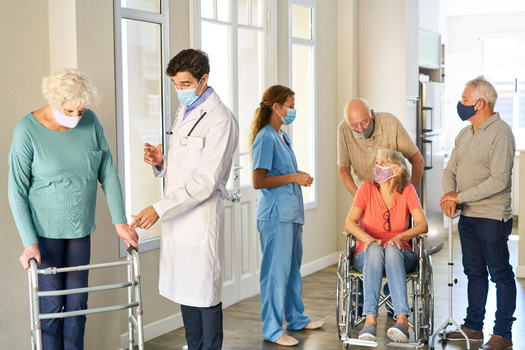 According to analysis by the American Health Care Association, job growth for nursing-home employees slowed in 2022. It says if that pace remains, nursing homes won't return to pre-pandemic staffing levels until 2027. (Adobe Stock)