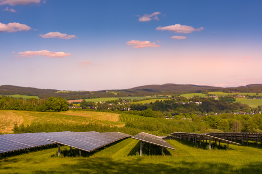 As of March 2022, Iowa had at least 349 megawatts of total installed solar capacity, up from approximately 2 megawatts of solar installed in 2012, according to the Iowa Environmental Council. (Adobe Stock)