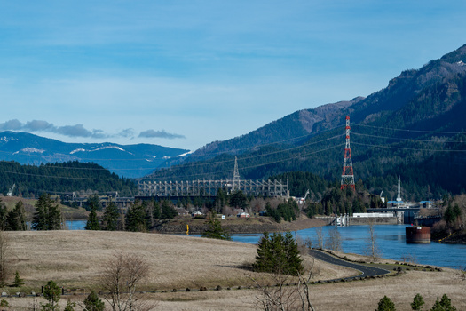 The Bonneville Dam is located about 40 miles east of Portland, Ore. (Dominic/Adobe Stock)