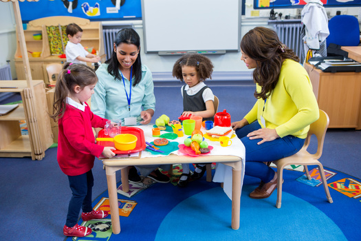 Child care capacity in North Dakota has decreased by nearly 10,000 slots over the past few years. (Adobe Stock)