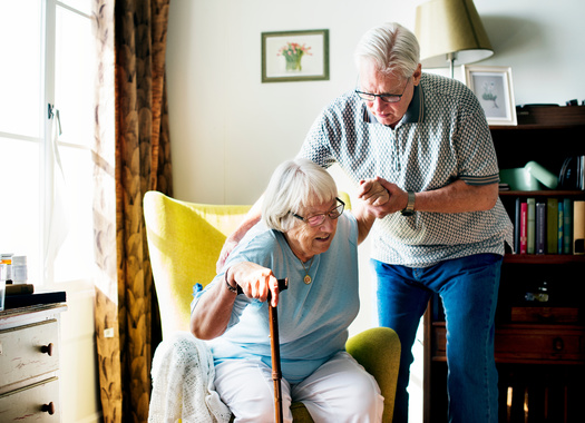 According to the Nebraska Department of Health and Human Services, a couple can request a Spousal Impoverishment 