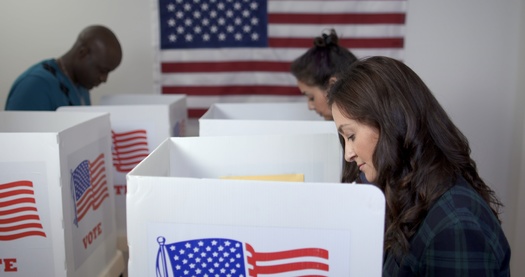 In Pennsylvania, polls are open from 7 a.m. to 8 p.m. for primary municipal elections. The first time you vote, you must bring a valid photo or non-photo form of identification. (Vesperstock/Adobe Stock)