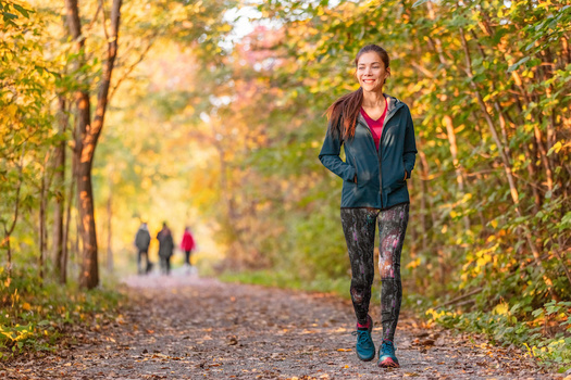 Regular brisk walking can help prevent or manage various conditions, including heart disease, stroke, high blood pressure, cancer and type 2 diabetes, according to the Mayo Clinic. (Adobe Stock)