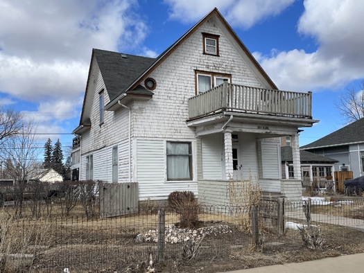 Grace Raymond Hebard's second home, known as the Doctor's Inn at 318 S. 10th St. in Laramie, is listed on the National Register of Historic Places as part of the University Neighborhood Historic District. (Andrea Graham/Alliance for Historic Wyoming)